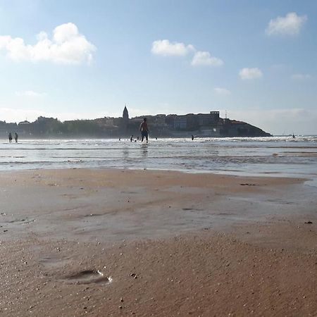 Apartmán Apartamento La Escalerona Con Vistas Al Mar Gijón Exteriér fotografie